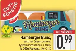 Edeka GUT & GÜNSTIG Hamburger Buns Angebot
