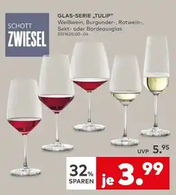 porta GLAS-SERIE „TULIP“ SCHOTT ZWIESEL Angebot