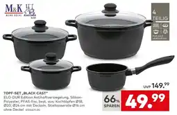 porta M&K Topf-set „black cast“ Angebot