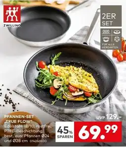 porta ZWILLING PFANNEN-SET "TRUE FLOW" Angebot