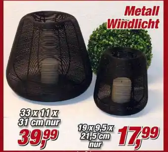 Posten Börse Metall Windlicht Angebot