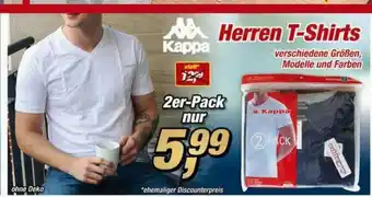 Posten Börse Kappa Herren T-shirts Angebot