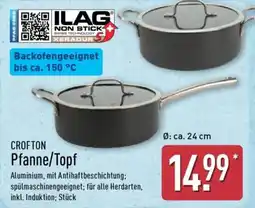 Aldi Nord CROFTON Pfanne/Topf Angebot