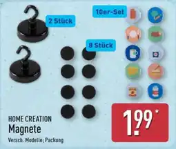 Aldi Nord HOME CREATION Magnete Angebot
