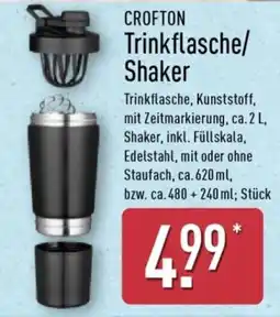 Aldi Nord CROFTON Trinkflasche/Shaker Angebot