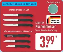 Aldi Nord CROFTON Küchenmesser Angebot