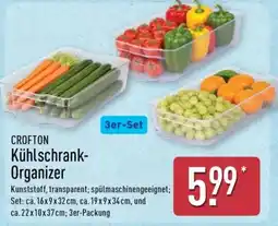 Aldi Nord CROFTON Kühlschrank-Organizer Angebot
