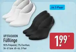 Aldi Nord UP2FASHION Füßlinge Angebot