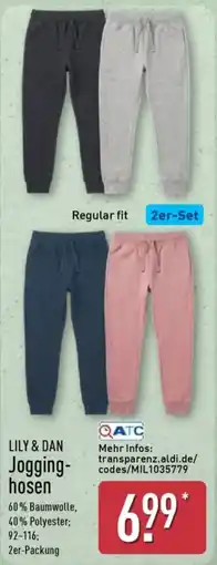 Aldi Nord LILY & DAN Jogging-hosen Angebot
