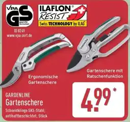 Aldi Nord GARDENLINE Gartenschere Angebot