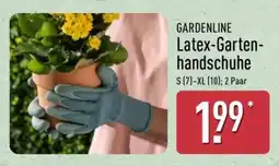 Aldi Nord GARDENLINE Latex-Gartenhandschuhe Angebot