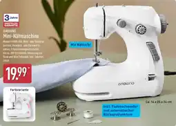 Aldi Nord AMBIAINO Mini-Nähmaschine Angebot