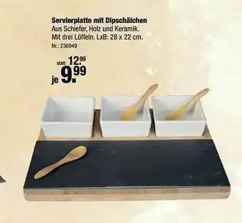 Rofu Kinderland Servierplatte Mit Dipschälchen Angebot