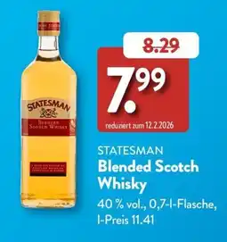 Aldi Süd STATESMAN Blended Scotch Whisky Angebot