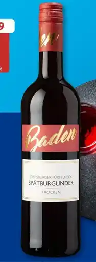 Aldi Süd Baden Spätburgunder QbA Angebot