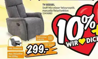 SCONTO Tv Sessel Angebot