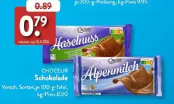 Aldi Süd Choceur Schokolade Angebot
