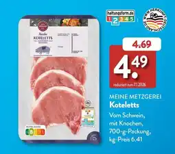Aldi Süd MEINE METZGEREI Koteletts Angebot