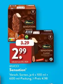 Aldi Süd Mucci Sensation Angebot