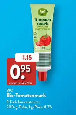 Aldi Süd BIO Bio-Tomatenmark Angebot