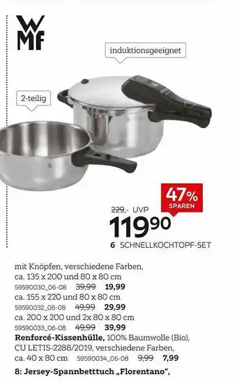 XXXLutz Wmf Schnellkochtopf-set Angebot