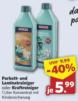 Combi LEIFHEIT Parkett- und Laminatreiniger oder Kraftreiniger Angebot