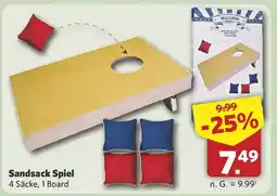 Combi TOSS GAME Sandsack Spiel Angebot
