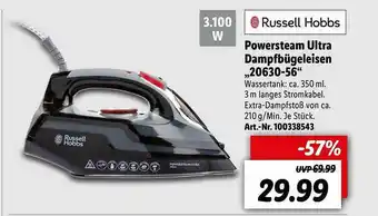 Lidl Russell Hobbs Powersteam Ultra Dampfbügeleisen 20630-56 Angebot