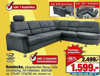 SB Lagerkauf Rundecke Angebot