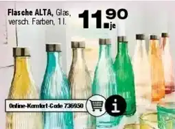 Ostermann Flasche ALTA, Glas Angebot