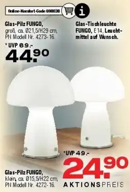 Ostermann Glas-Pilz FUNGO Angebot