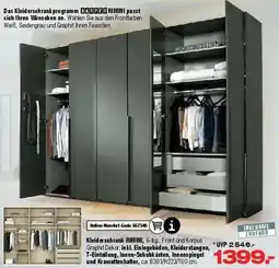 Ostermann Kleiderschrank RIMINI, 6-trg. Angebot