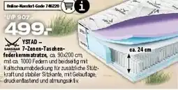 Ostermann SANSIBAR YSTAD 7-Zonen-Taschenfederkernmatratze Angebot