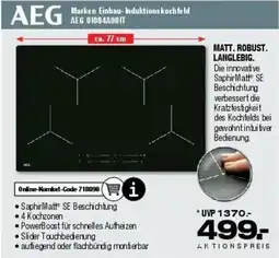 Ostermann AEG Marken Einbau- Induktions kochfeld AEG 01084A00IT Angebot