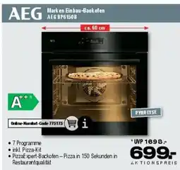 Ostermann AEG Marken Einbau-Backofen AEG BP6150B Angebot