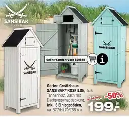 Ostermann Garten Gerätehaus SANSIBAR ROSKILDE Angebot