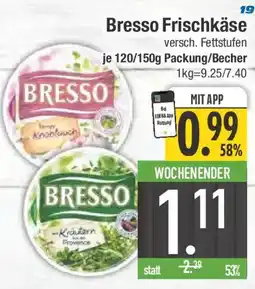 Edeka Bresso Frischkäse Angebot
