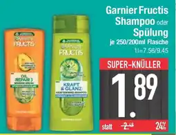 Edeka Garnier Fructis Shampoo oder Spülung Angebot