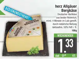 Edeka herz Allgäuer Bergkäse Angebot