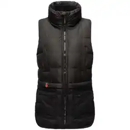 Netto Marken-Discount MARIKOO Damen Weste Outdoor Bodywarmer Winter Windbreaker Steppweste Kiraraa Angebot