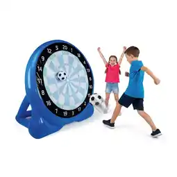 Netto Marken-Discount EASYmaxx Fußball-Dartscheibe aufblasbar 156cm blau Angebot