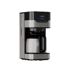 Netto Marken-Discount Kaffeemaschine Arabica 800W EasyTouch Control silber/schwarz 1.2 Liter Angebot