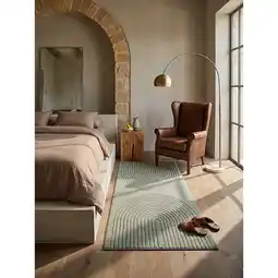Netto Marken-Discount Läufer Kurzflor Grün 80x150 cm - MUOTA Kadima Design Angebot