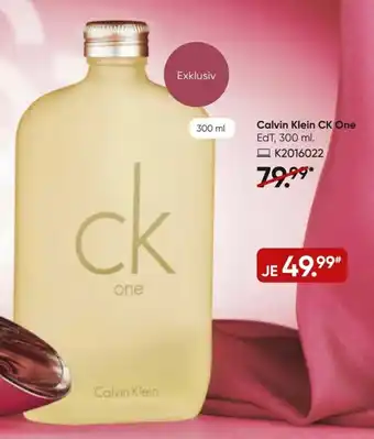 Galeria Calvin Klein CK One EdT, 300ml Angebot