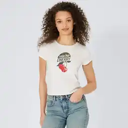 NKD Damen-T-Shirt mit Frontaufdruck Angebot
