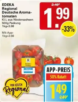 WEZ EDEKA Regional Deutsche Aromatomen Angebot