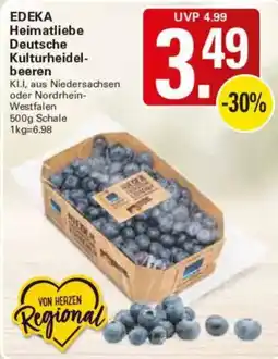WEZ EDEKA Heimatliebe Deutsche Kulturheidelbeeren Angebot