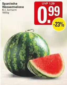 WEZ Spanische Wassermelone Angebot