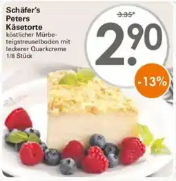 WEZ Schäfer's Peters Käsetorte Angebot