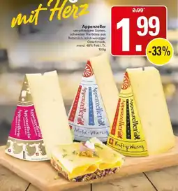 WEZ Appenzeller Angebot